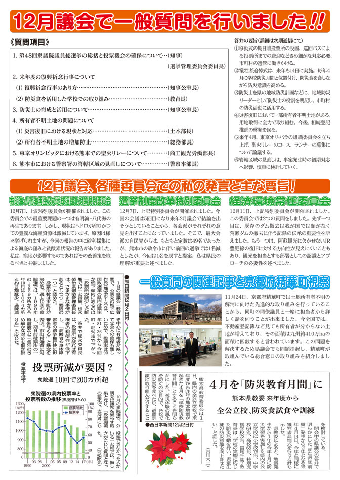 城下広作県政報告誌第83号2面