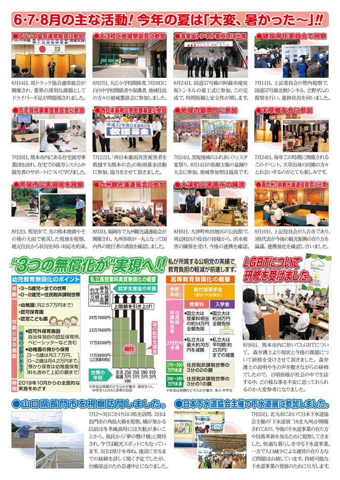 城下広作県政報告誌第87号2面